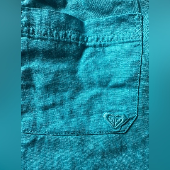 🩵NWT ROXY Oceanside linen blend pants🩵 - Picture 6 of 8